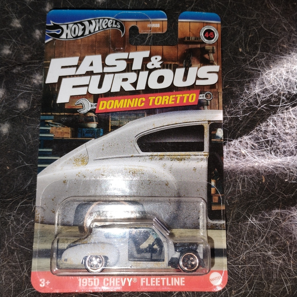 Hot Wheels Silver Series Fast & Furious Dominic Toretto 1950 Chevy Fleetline